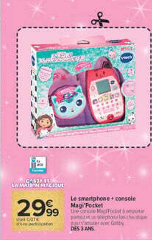 Le smartphone + console Ma Fab’Pocket