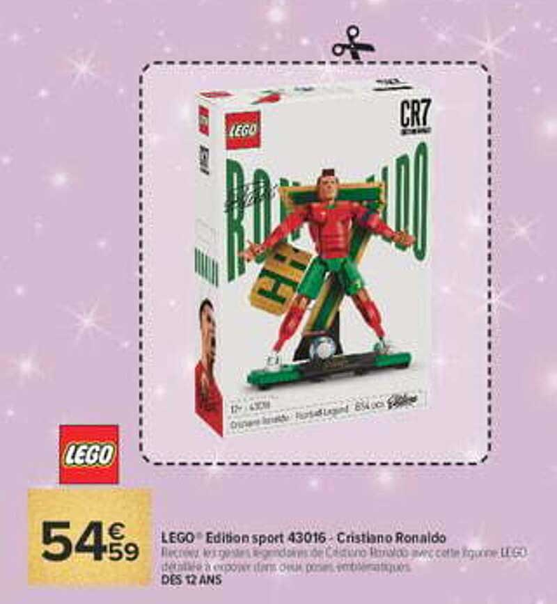 LEGO Edition sport 43015 Cristiano Ronaldo