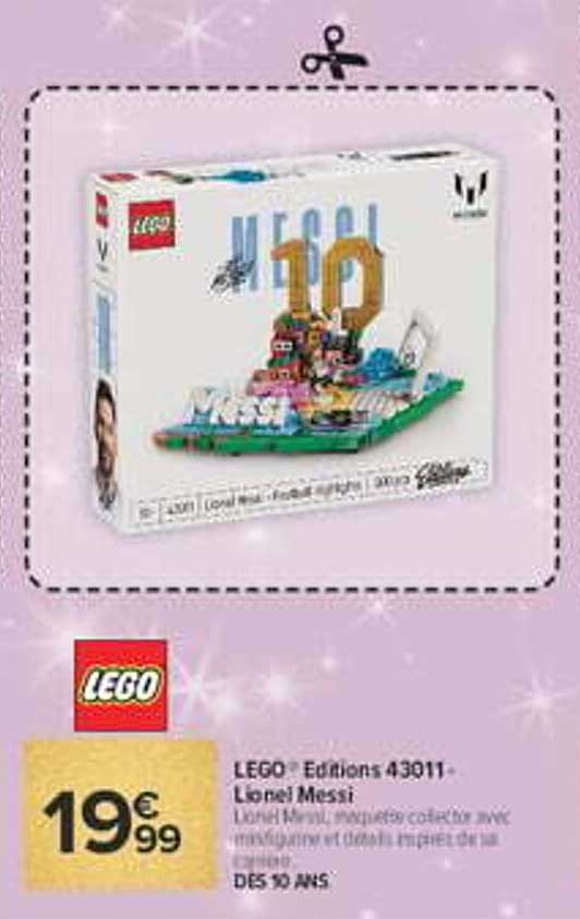 LEGO® Editions 43011 - Lionel Messi