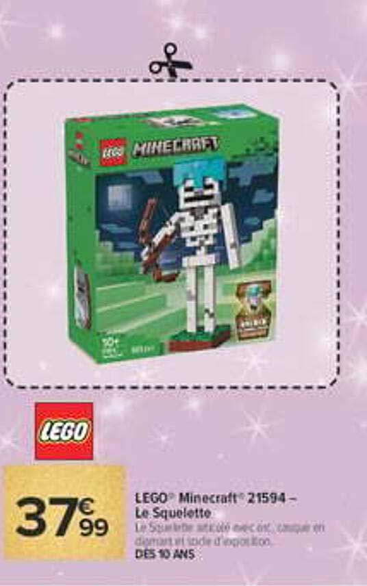 LEGO® Minecraft® 21594 - Le Squelette