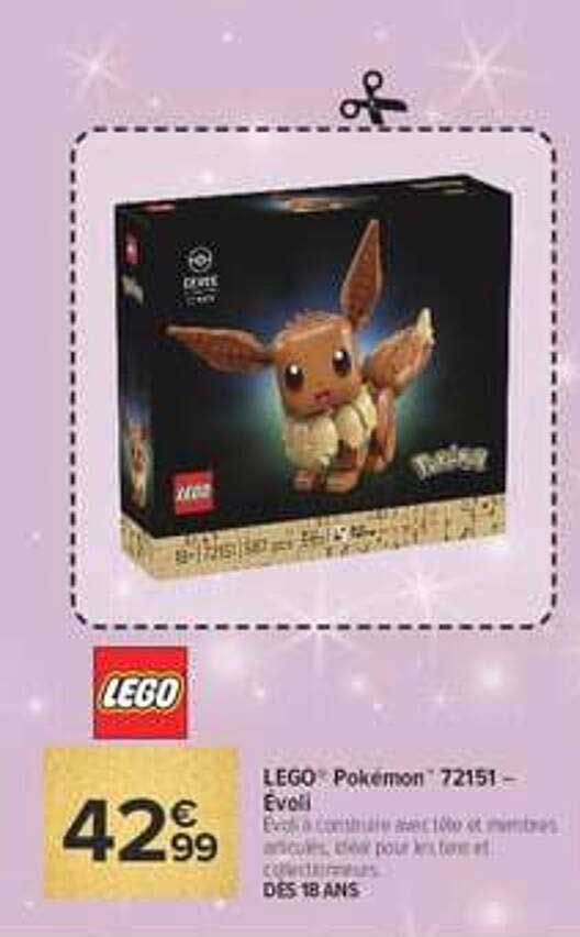 LEGO Pokémon 72151 - Évoli