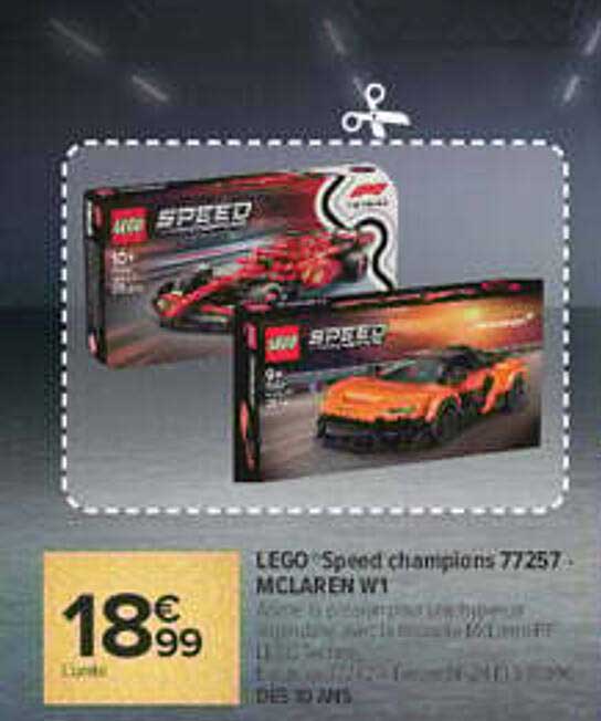 LEGO Speed Champions 77257 - MCLAREN W1