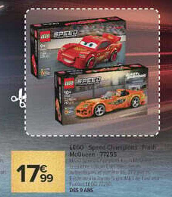 LEGO Speed Champions - McQueen et Dinoco