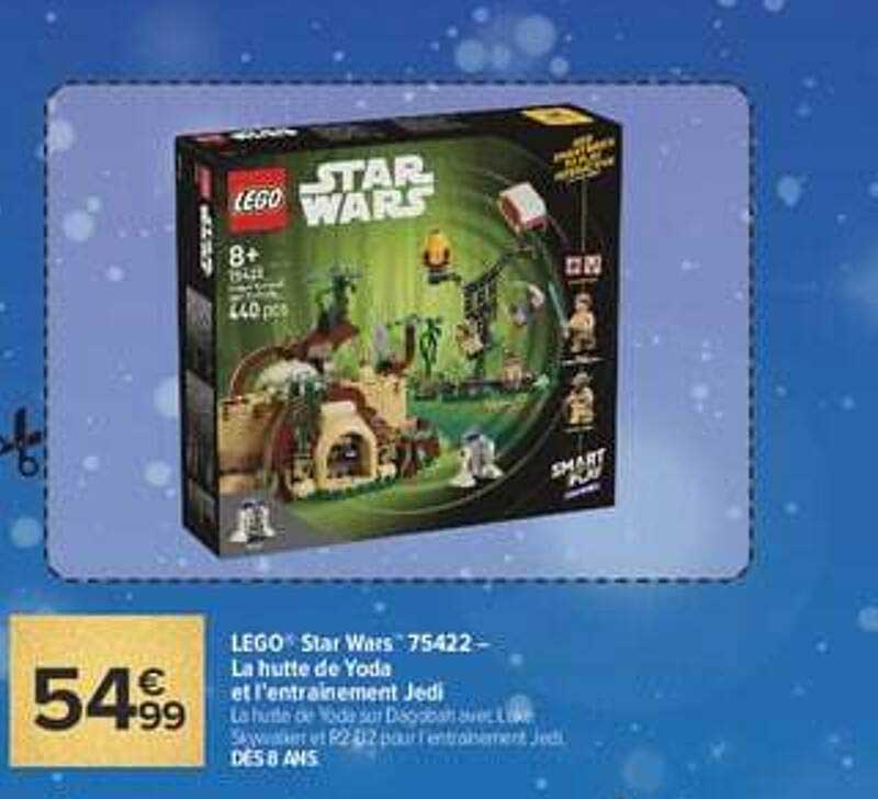 LEGO Star Wars 75422 – La hutte de Yoda et l’entraînement Jedi
