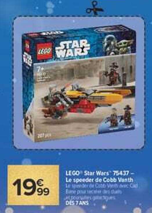 LEGO Star Wars 75437 – Le speeder de Cobb Vanth