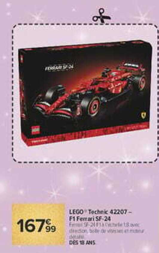 LEGO Technic 42207 – F1 Ferrari SF-24