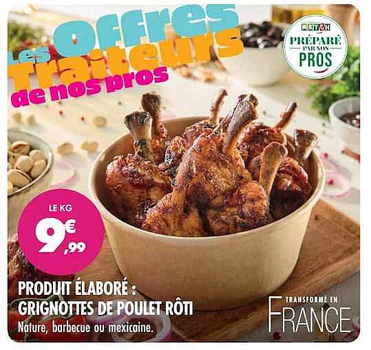 Les offres traiteurs de nos pros