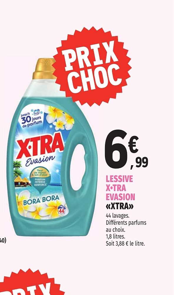 LESSIVE X•TRA EVASION «XTRA»