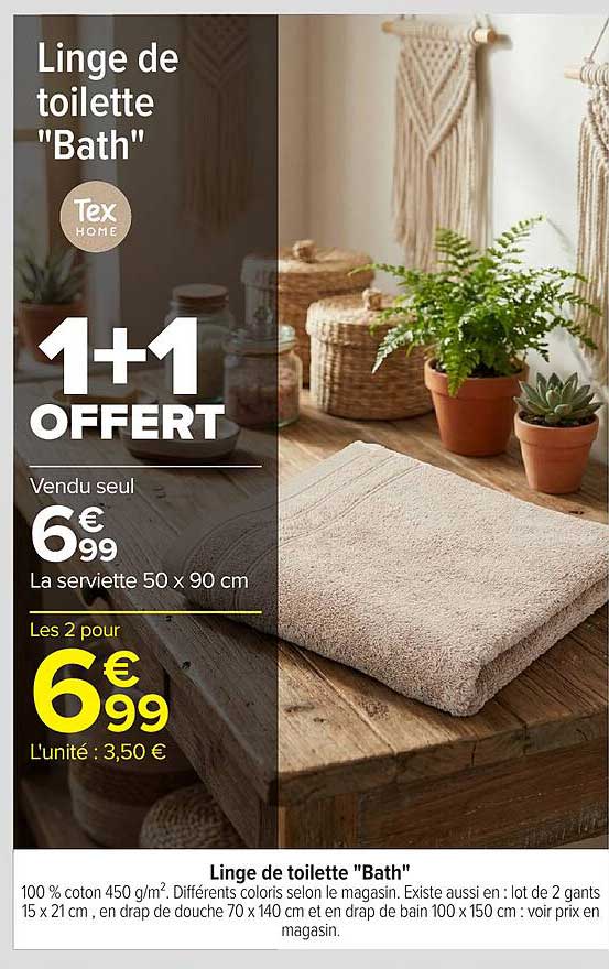 Linge de toilette "Bath"