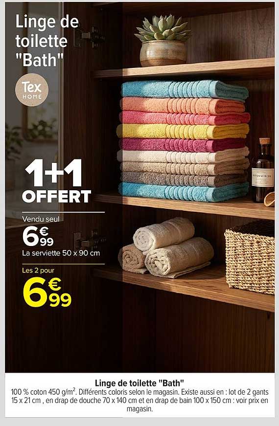 Linge de toilette "Bath"
