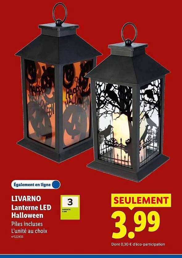 LIVARNO Lanterne LED Halloween