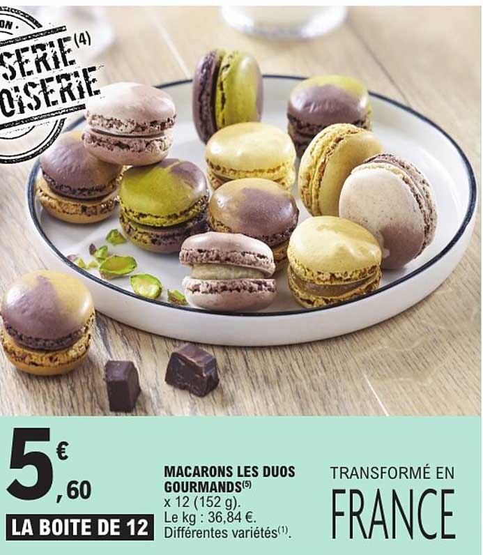 MACARONS LES DUOS GOURMANDS