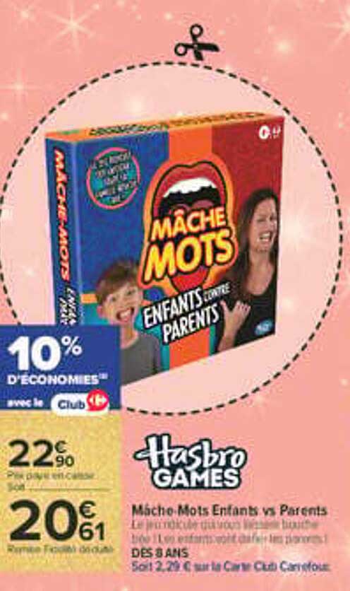 Mâche-Mots Enfants vs Parents