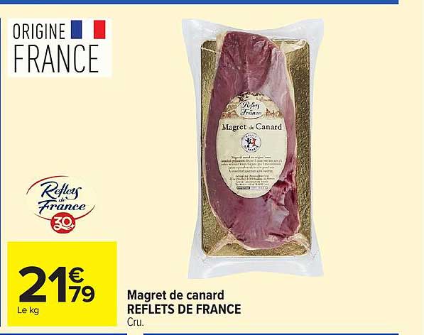 Magret de canard REFLETS DE FRANCE