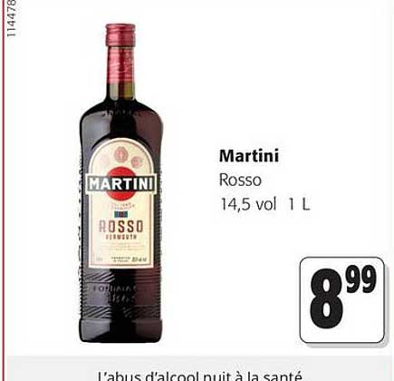 Martini Rosso 14,5 vol 1 L