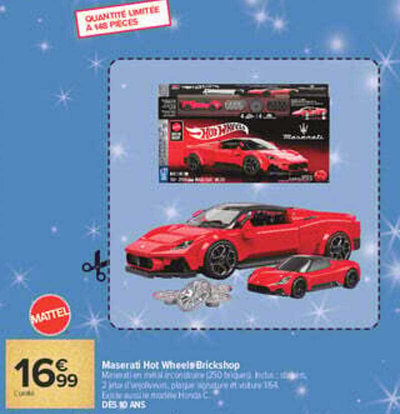 Maserati Hot Wheels Brickshop