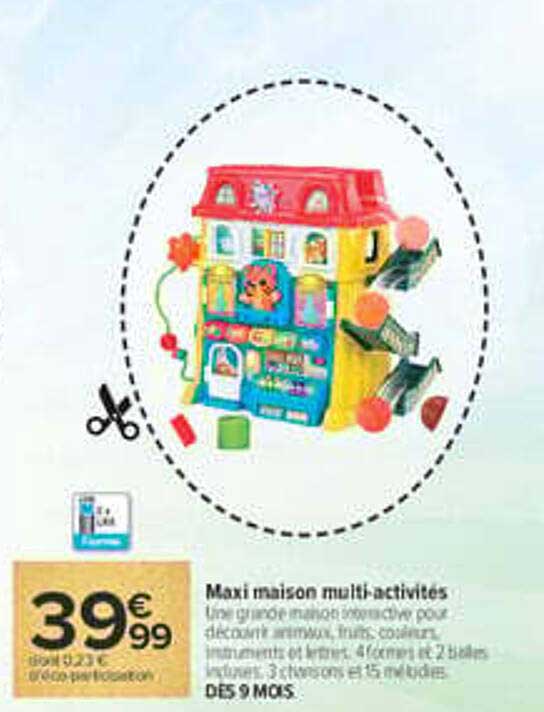 Maxi maison multi-activités