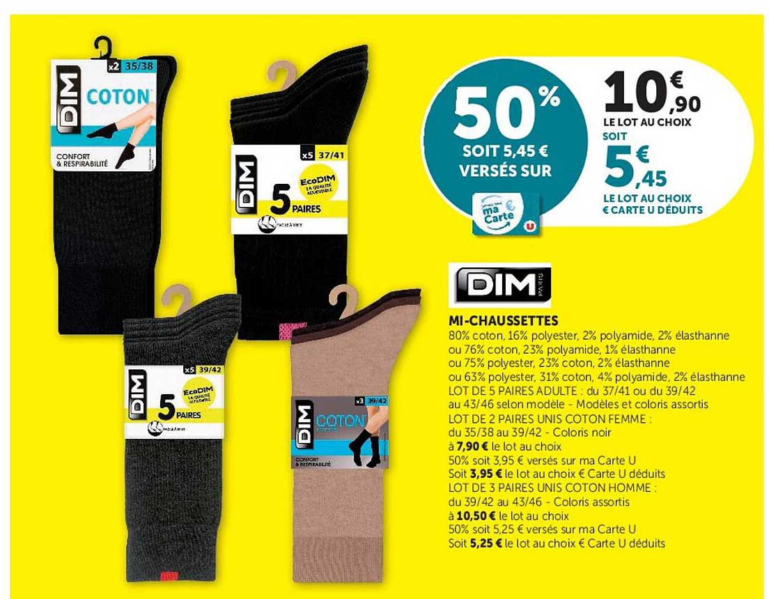 MI-CHAUSSETTES