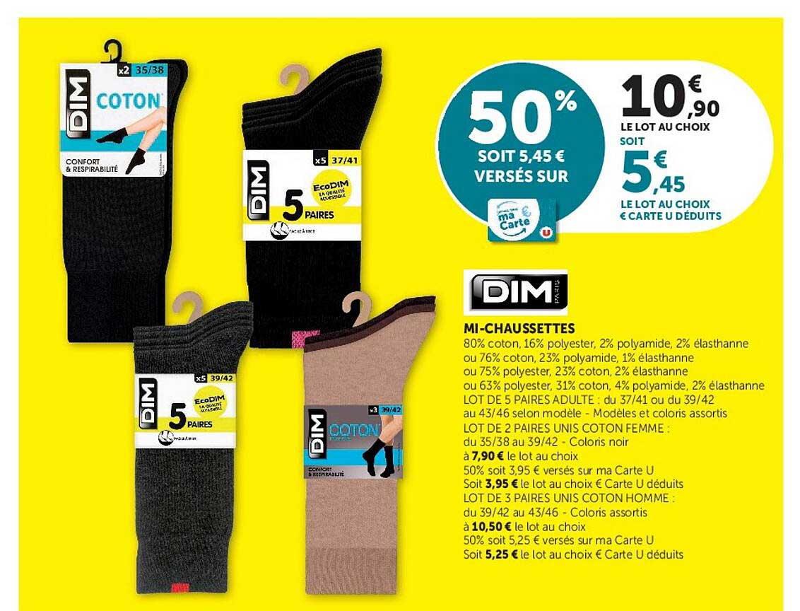 MI-CHAUSSETTES