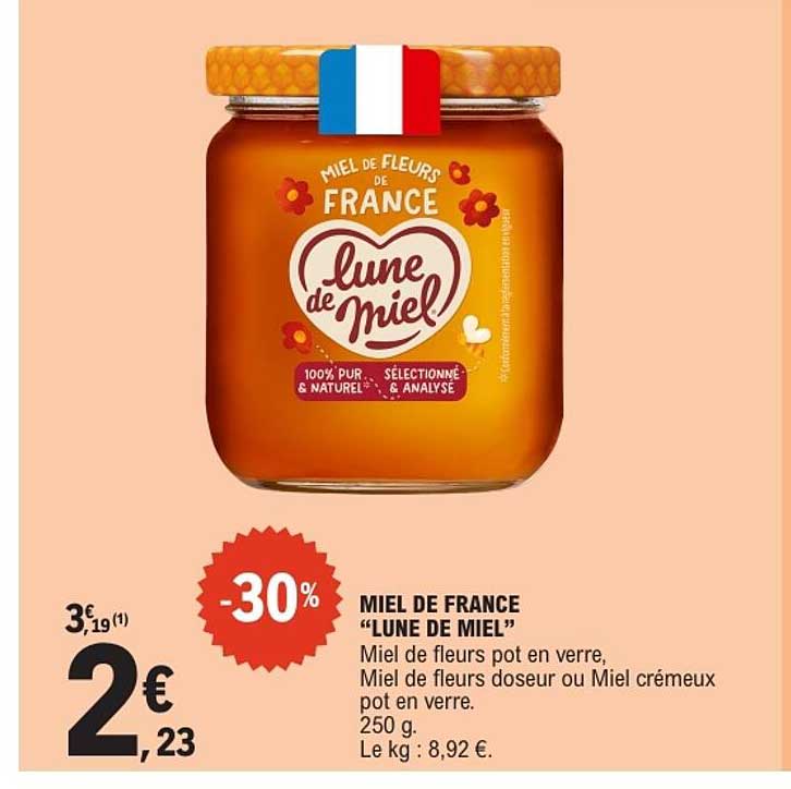 MIEL DE FRANCE “LUNE DE MIEL”