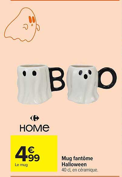 Mug fantôme Halloween
