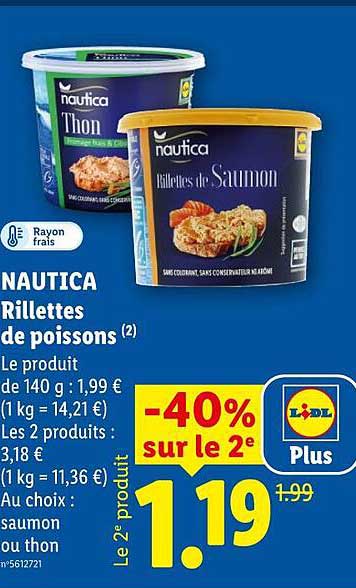 NAUTICA Rillettes de poissons