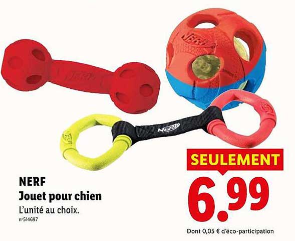NERF Jouet pour chien
