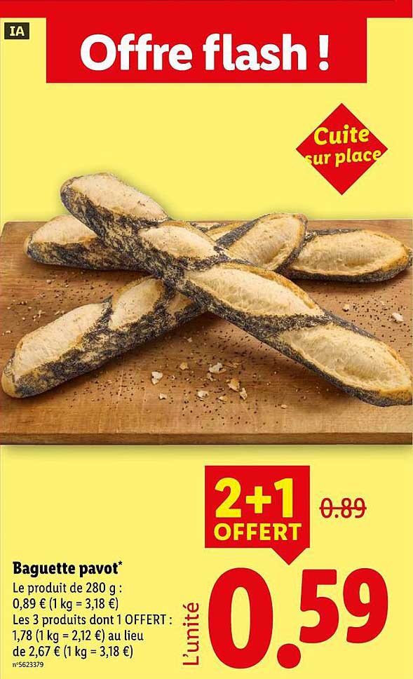 Offre flash !