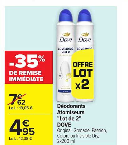 OFFRE LOT x2