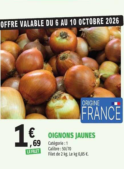 OIGNONS JAUNES