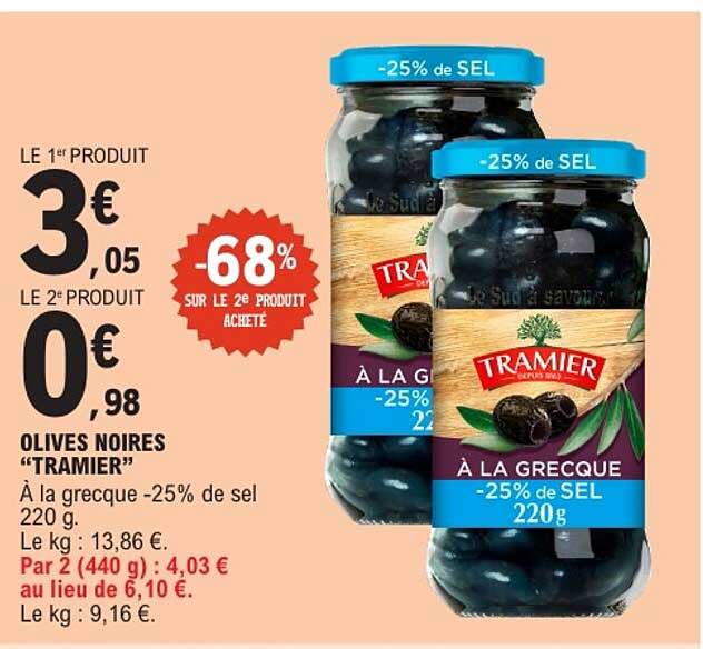 OLIVES NOIRES “TRAMIER”