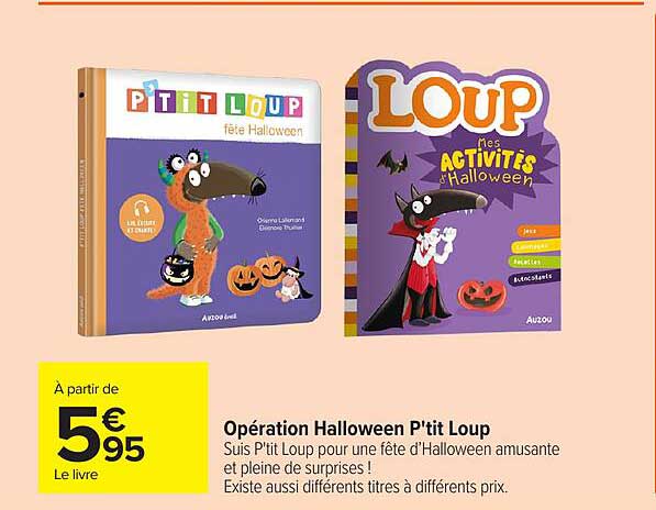 Opération Halloween P'tit Loup