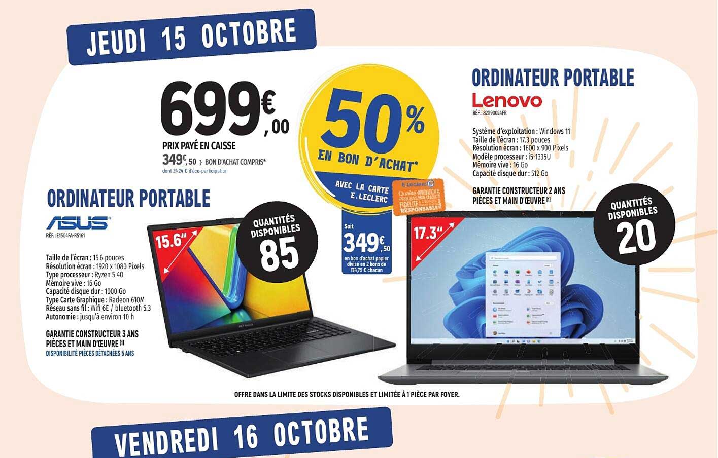 ORDINATEUR PORTABLE Lenovo
