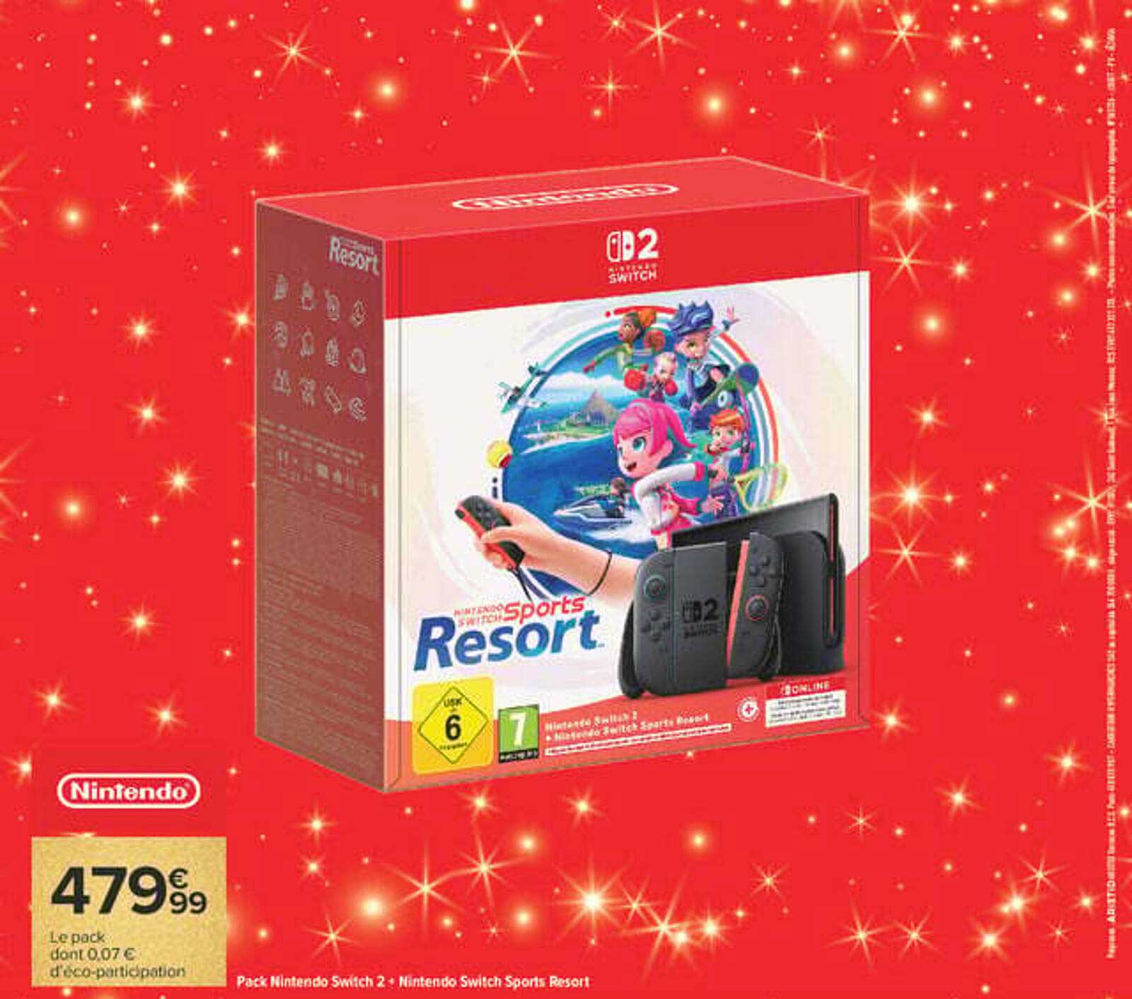 Pack Nintendo Switch 2 + Nintendo Switch Sports Resort