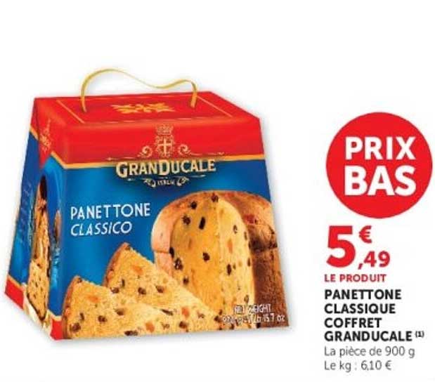 PANETTONE CLASSIQUE COFFRET GRANDUCALE