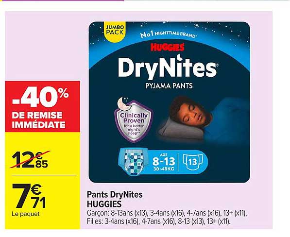Pants DryNites HUGGIES