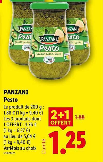 PANZANI Pesto