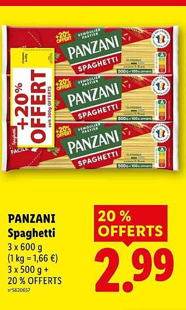 PANZANI Spaghetti