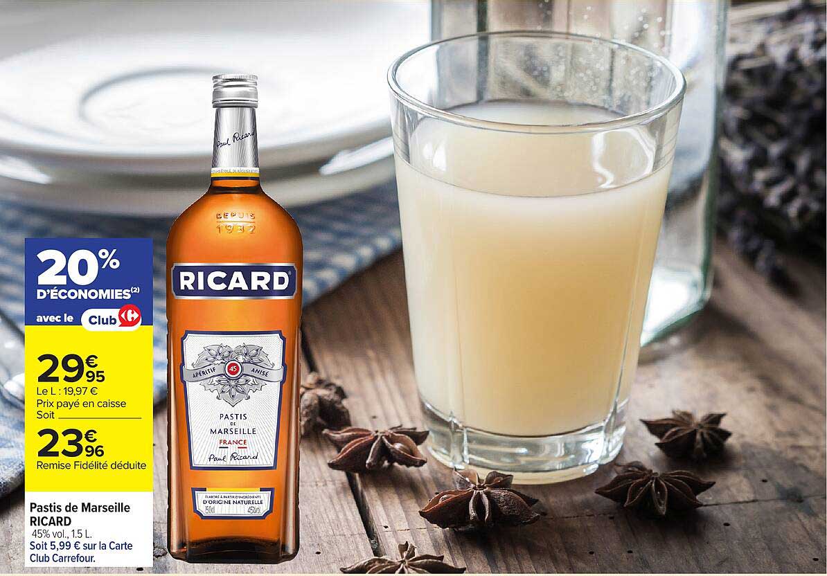 Pastis de Marseille RICARD