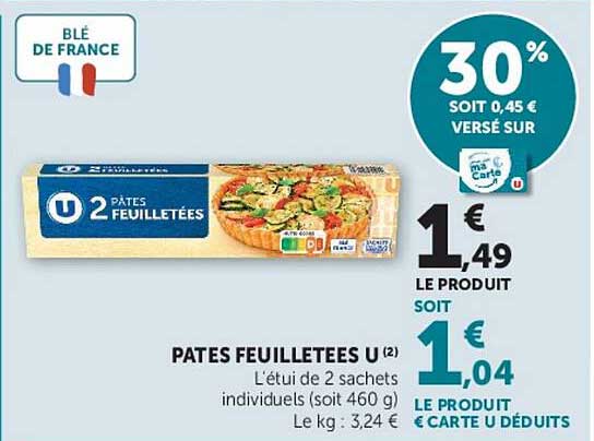 PATES FEUILLETEES U