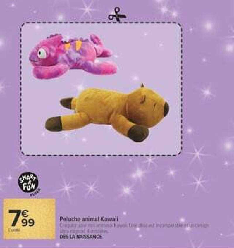 Peluche animal Kawaii