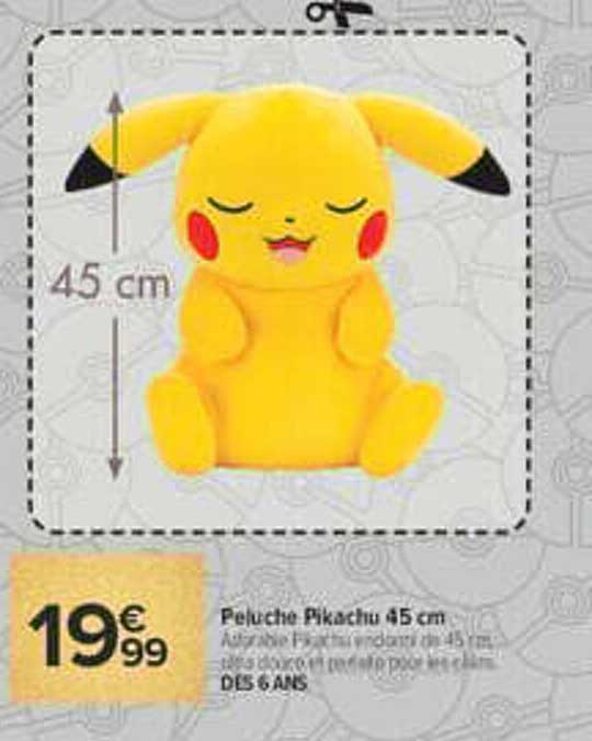 Peluche Pikachu 45 cm