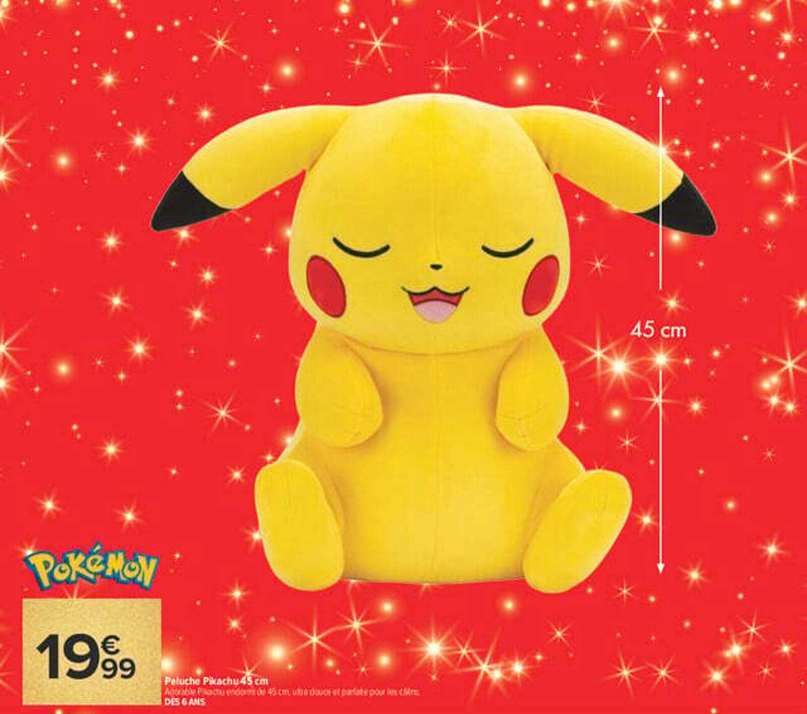 Peluche Pikachu 45 cm