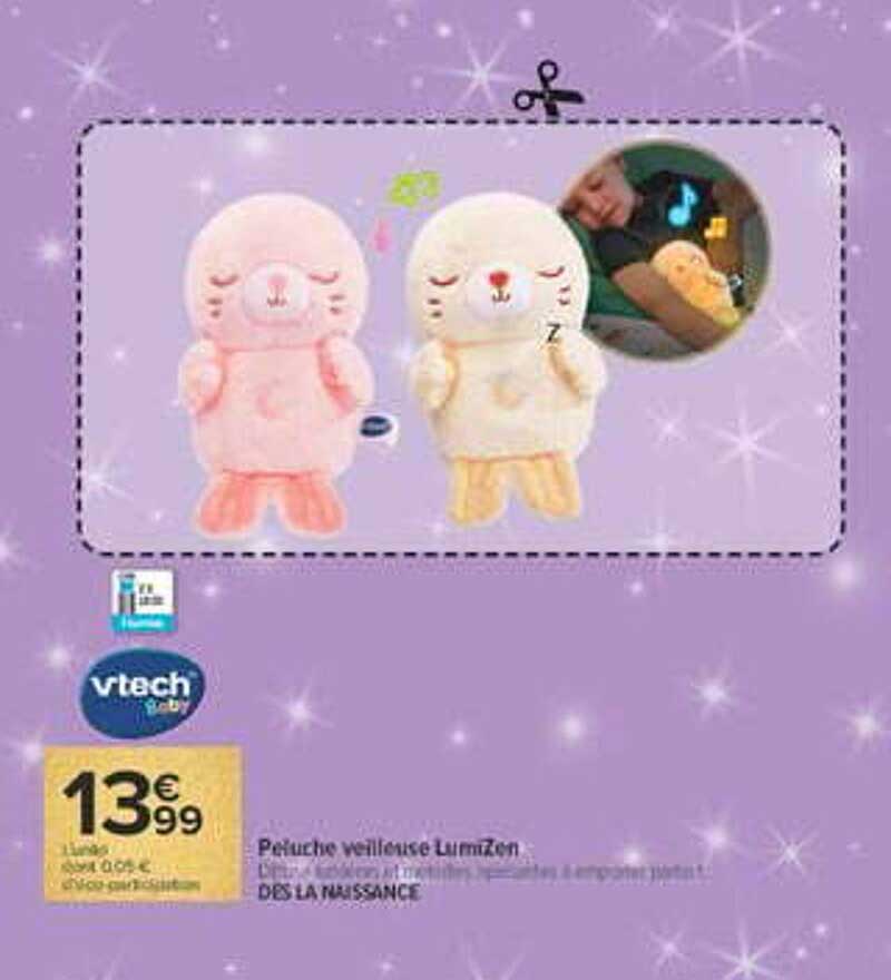 Peluche veilleuse Lumizon