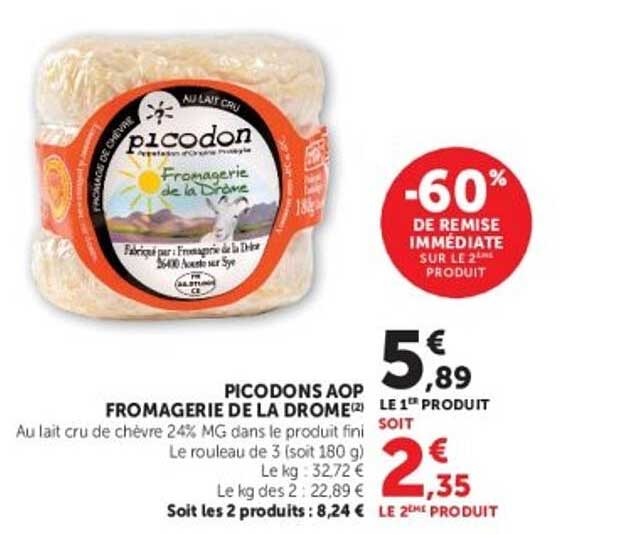 PICODONS AOP FROMAGERIE DE LA DRÔME
