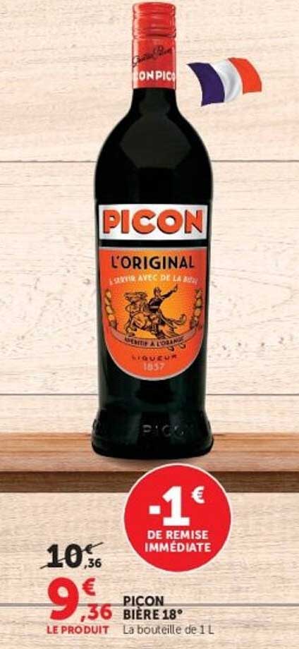 PICON BIÈRE 18° La bouteille de 1 L