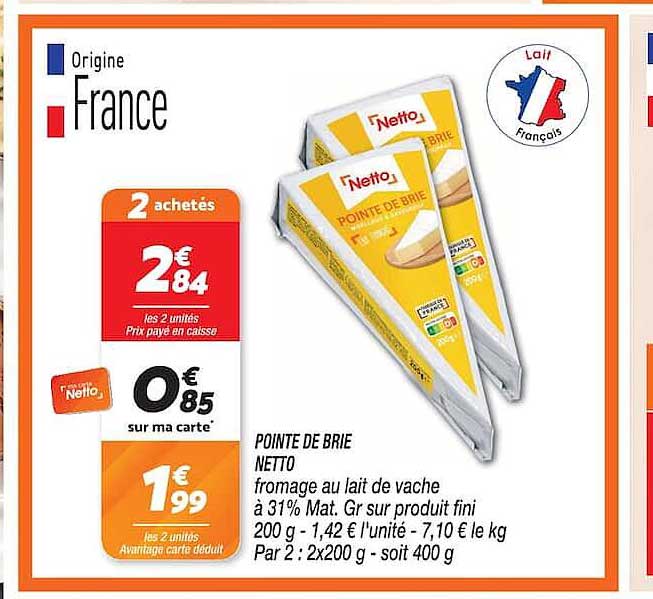 Pointe de Brie Netto