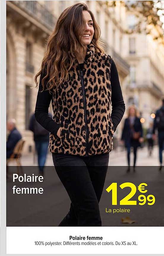 Polaire femme