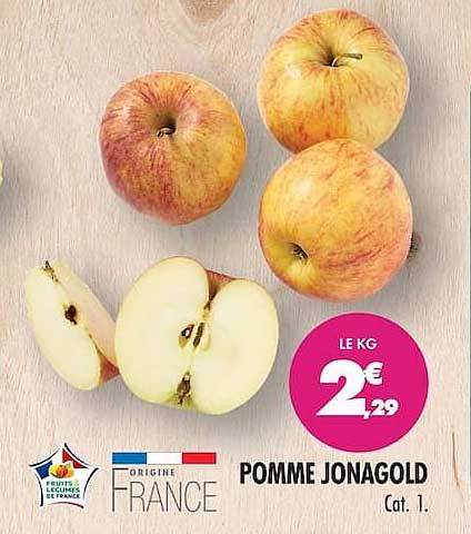 POMME JONAGOLD Cat. 1.
