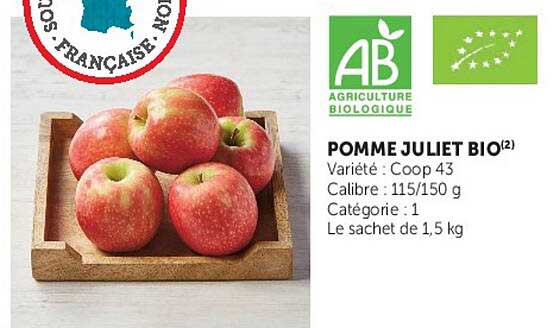 POMME JULIET BIO(2)